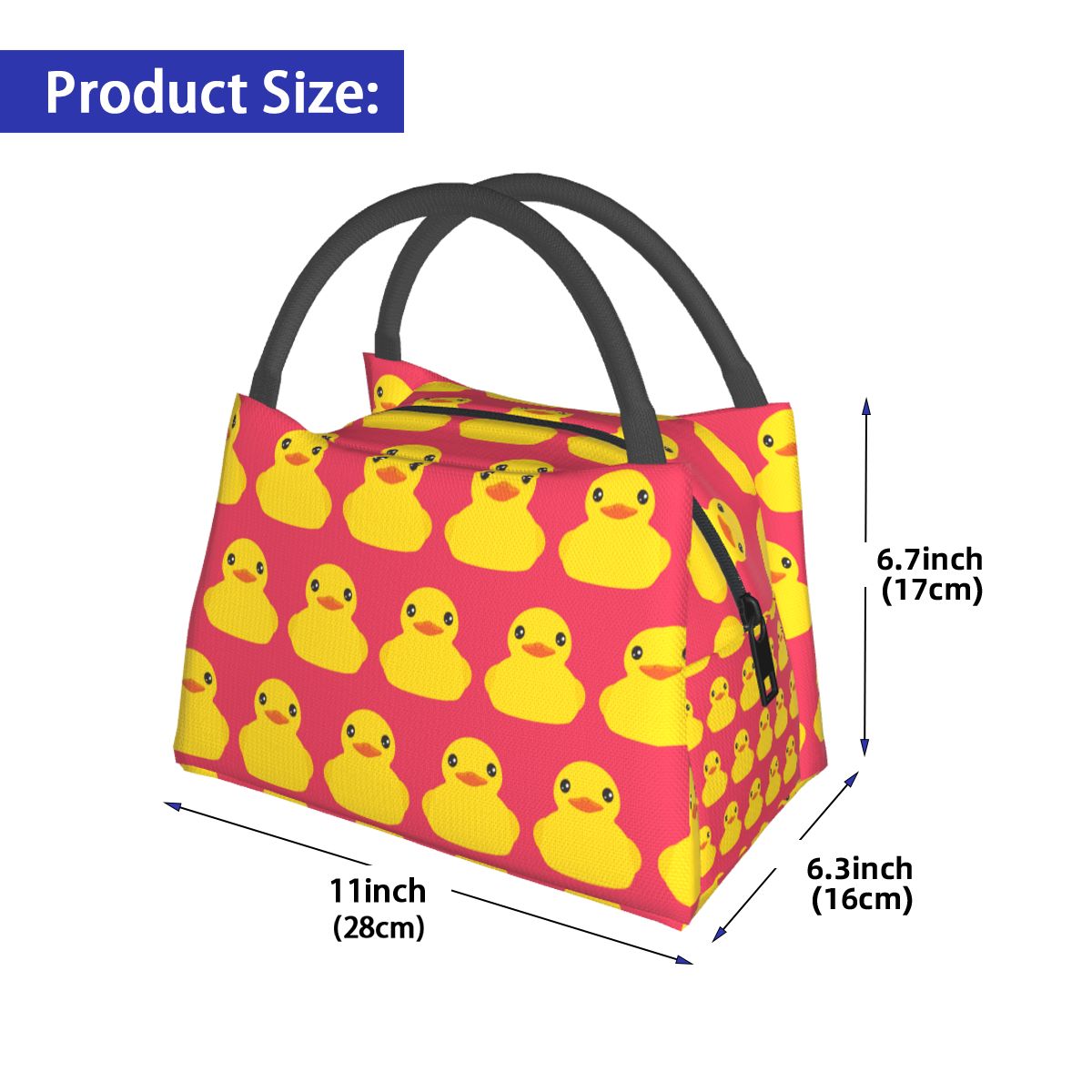 حقيبة غداء معزولة على شكل بطة  - مراجعة Food Storage Yellow وسعره