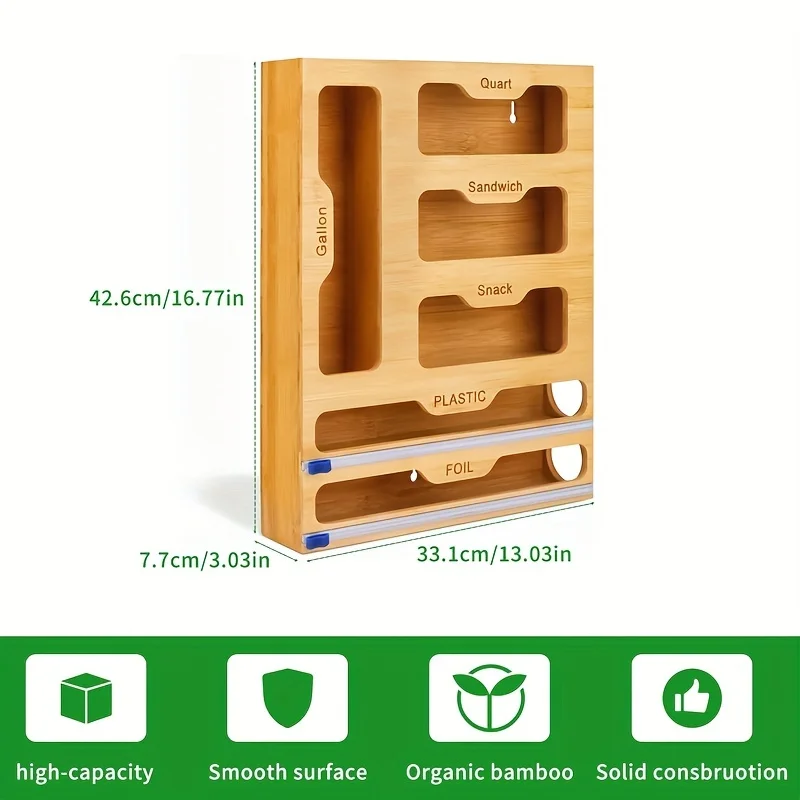 رف تخزين المطبخ، موزع تغليف بل - مراجعة Food Storage Organiser وسعره