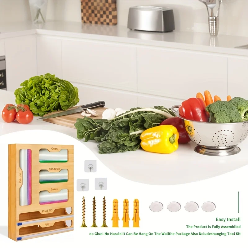 رف تخزين المطبخ، موزع تغليف بل - مراجعة Food Storage Organiser وسعره