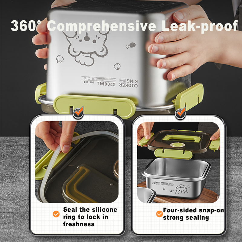 حاوية تخزين الطعام من الفولاذ  - مراجعة Stainless Lunch Box وسعره