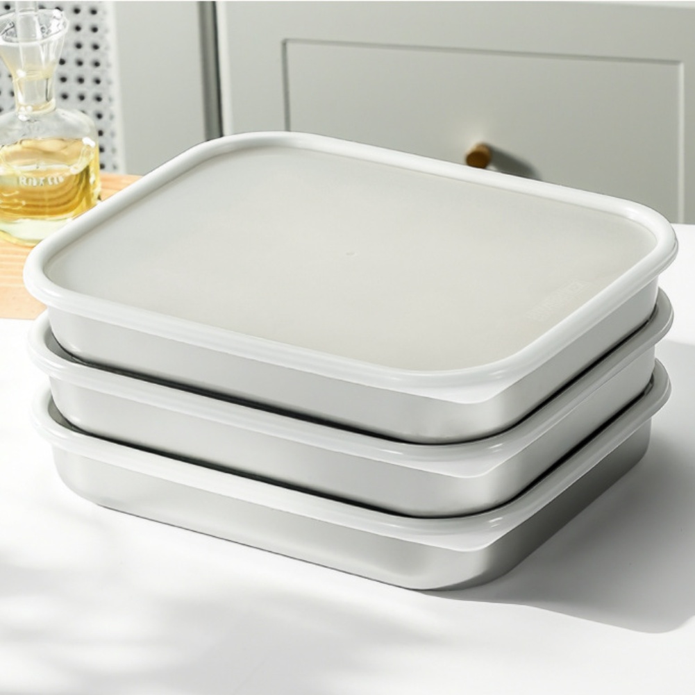 حاوية تخزين الطعام من الفولاذ  - مراجعة Food Storage Square Containers وسعره