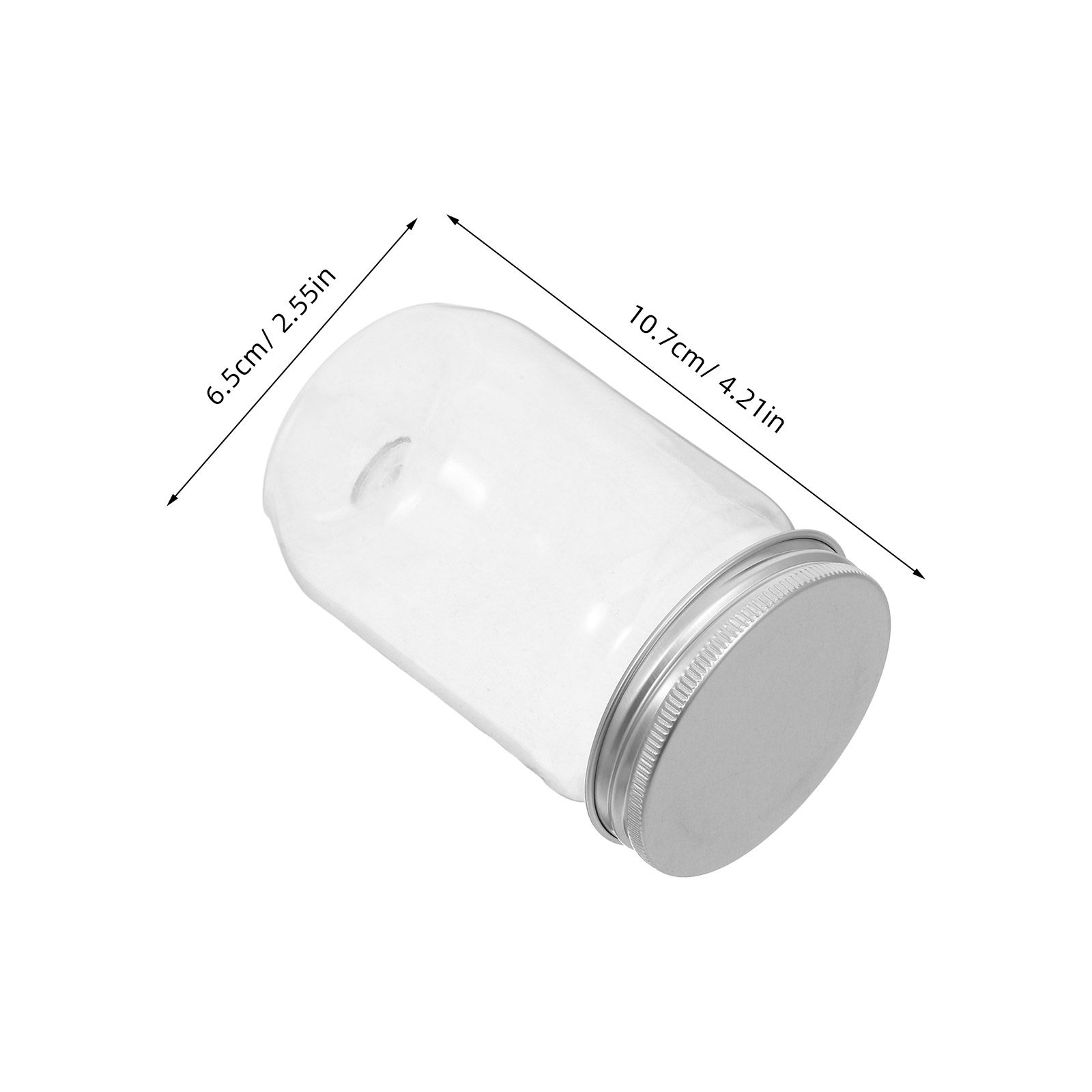 6 قطع من أوعية ميسون البلاستيك - مراجعة Food Storage Jars وسعره