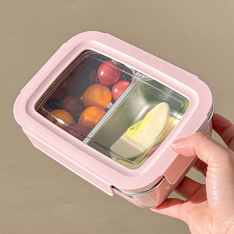 صندوق غداء بنتو مقسم من الفولا - مراجعة Stainless Lunch Box وسعره