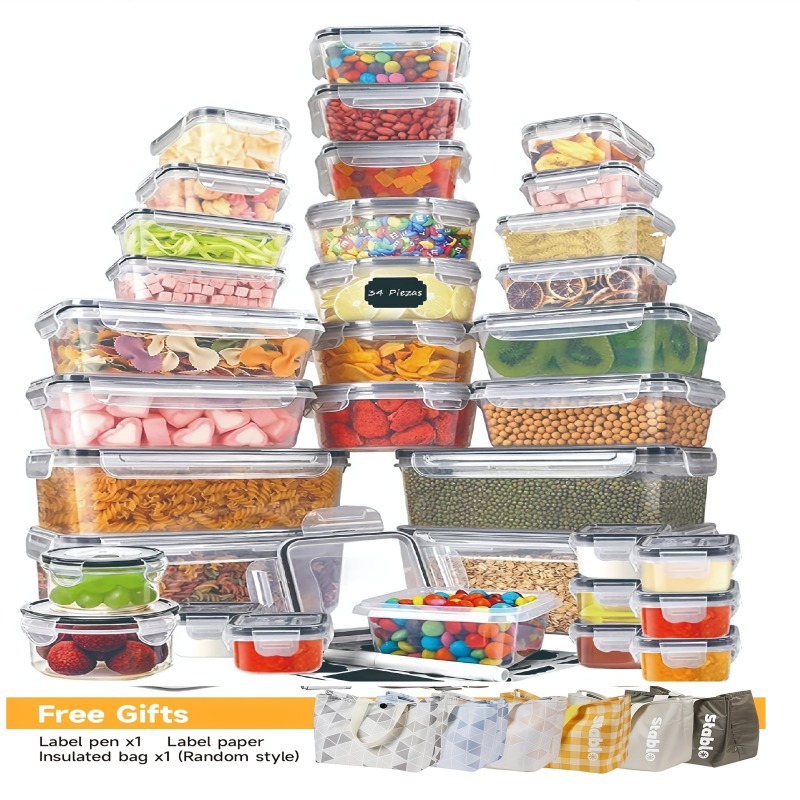 مجموعة تخزين الطعام الخالية من - مراجعة Food Storage Meal Prep وسعره