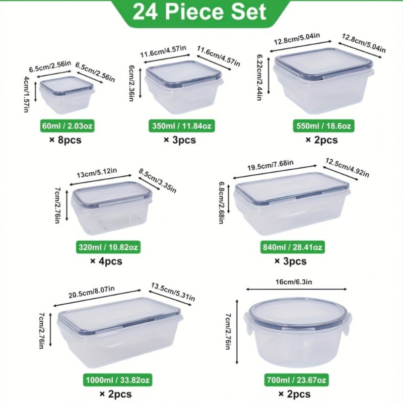 مجموعة تخزين الطعام الخالية من - مراجعة Food Storage Meal Prep وسعره