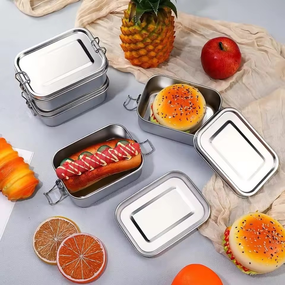 صندوق غداء من الفولاذ المقاوم  - مراجعة Stainless Lunch Box وسعره