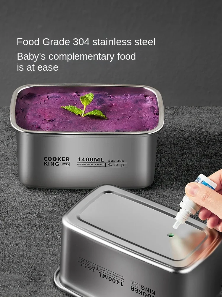 صندوق تخزين محكم الإغلاق من ال - مراجعة Stainless Lunch Box وسعره