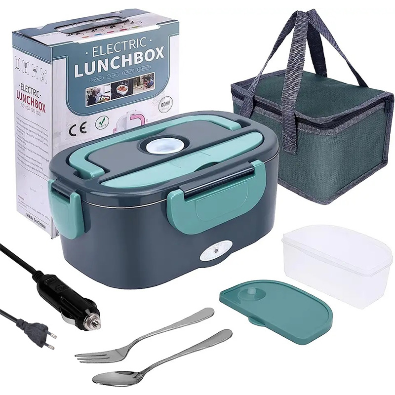 1.5 لتر 60 واط صندوق غداء كهرب - مراجعة Portable Food Warmer وسعره