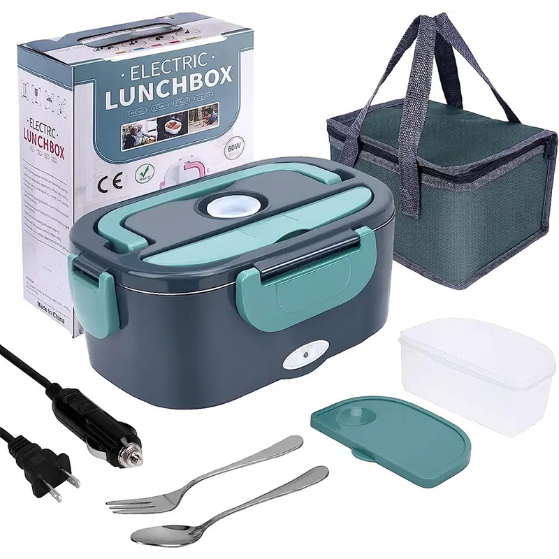 1.5 لتر 60 واط صندوق غداء كهرب - مراجعة Portable Food Warmer وسعره